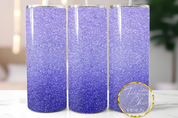 Blue Glitter Sublimation Tumbler Wrap: Graphics for Crafts