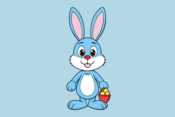 Easter Bunny Vector Illustration: Graphics & Illustrations for Brand Campaigns
