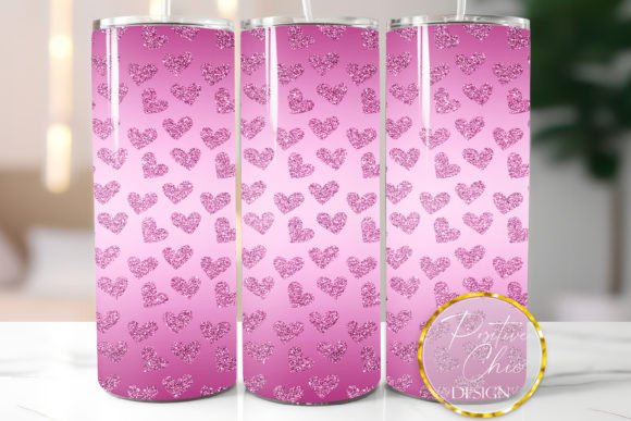 Hot Pink Tumbler Wrap: Graphics for Crafts Sellers